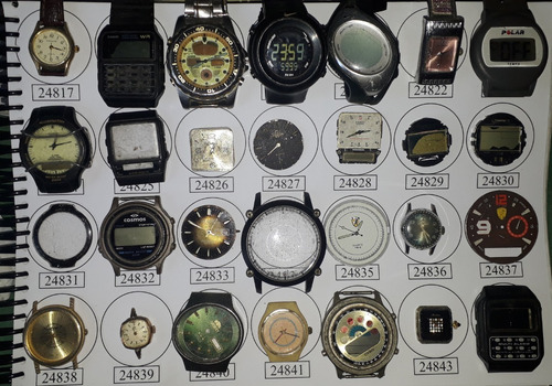 Lote 90 Sucatas Casio E Outros- Máquina Do Tempo