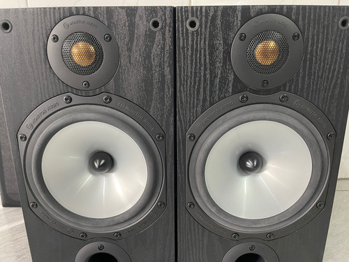 Caixas Bookshelf Monitor Áudio Mr2 Ñ B&w Klipsch Jbl Yamaha Preto (Usado)