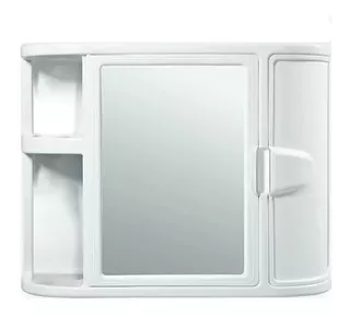 Gabinete Con Espejo Para Baño Color Blanco