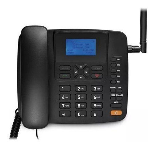Kit Completo Telefonia Rural Celular Dual Chip + Antena