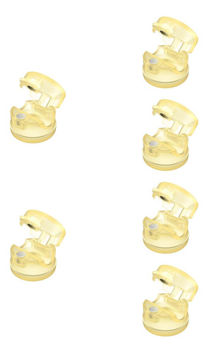 Clips De Cable 6 Pcs Corrisor Corrizador Corte 360 Amarillo