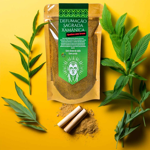 Defumaçao Xamanistica Poderosa Incenso Paz Espiritual Magia Fragrância Adocicada