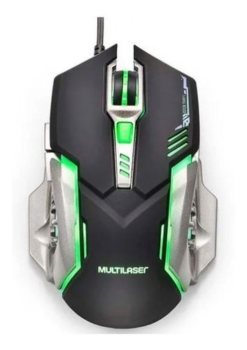 Mouse Gamer Multilaser 2400 Dpi Mo269