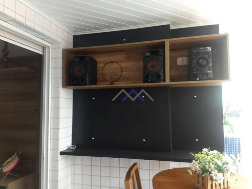 Imagem 12 de 30 de Apartamento À Venda, 116 M² Por R$ 620.000,00 - Guilhermina - Praia Grande/sp - Ap1674