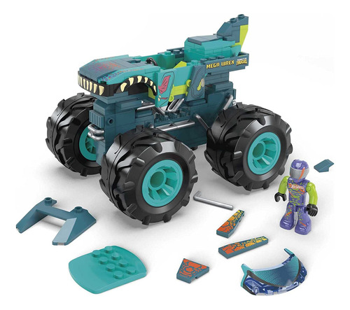 Mega Hot Wheels Wrex - Juego De Construcción De Camión Monst