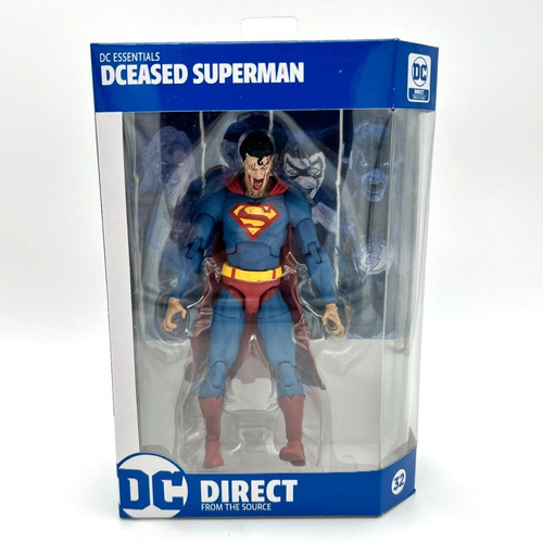 Dc Essentials Superman Dceased Dc Direct Unkillables Figura