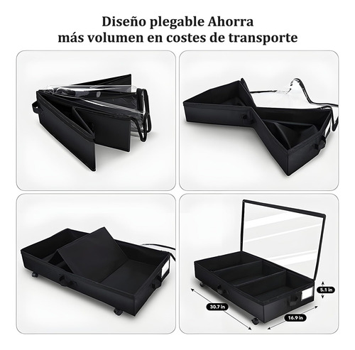 Organizador De Almacenamiento De La Cama Contenedores