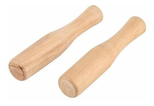 Maja De Madera De 2 Piezas, Varilla De Molienda De Alimentos