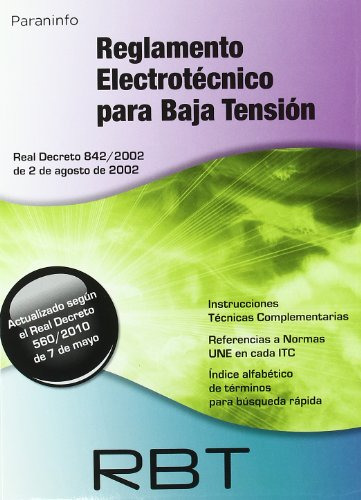 Libro Rbt Reglamento Electrotécnico Para Baja Tensión De Min