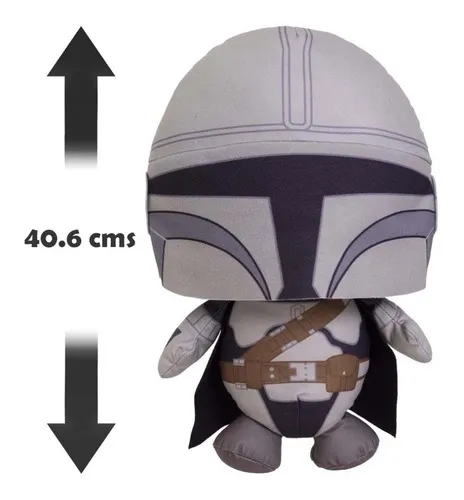 Star Wars The Mandalorian Peluche Mando Grande De 40 Cms Env o