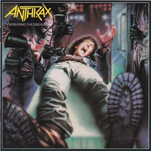 Cd Anthrax - Spreading The Disease Nuevo Sellado Obivinilos