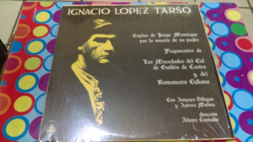 Ignacio Lopez Tarso Lp Coplas De Gorge Manrique R