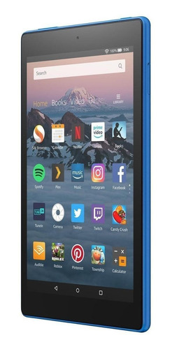 Tablet Amazon Fire HD 8 2018 KFKAWI 8" 16GB marine blue com memória RAM 1.5GB