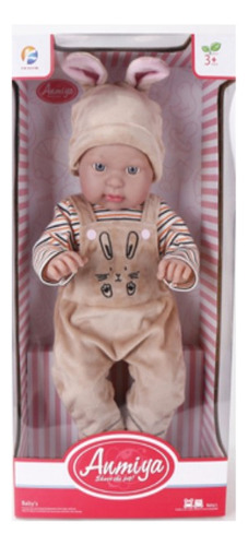 Muñeca Bebote Disfraz Conejo 45cm 1949820 Shine