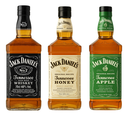 Kit 03 Whisky Jack Daniel's 700ml Original Com Nota E Selo