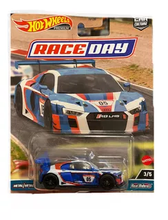 Hot Wheels Premium Race Day Audi R8 Lms Car Culture 2023 3/5 Color Azul