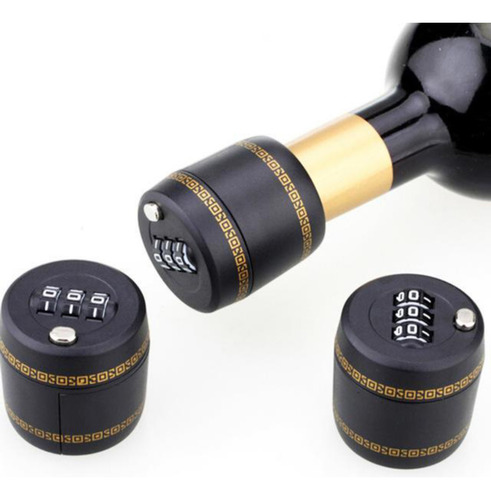 Candado Para Botellas De Vino Q, Que Mantiene El Vino Fresco