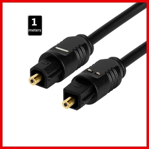 Cable Audio Digital Fibra Optica Line 1mts Audio Estéreo