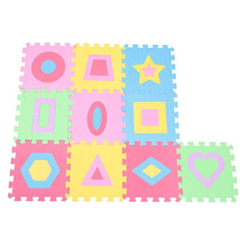 Toyandona Kids Floor Puzzle 10pcs 30cm/ 11. 8inch Baby Foam 
