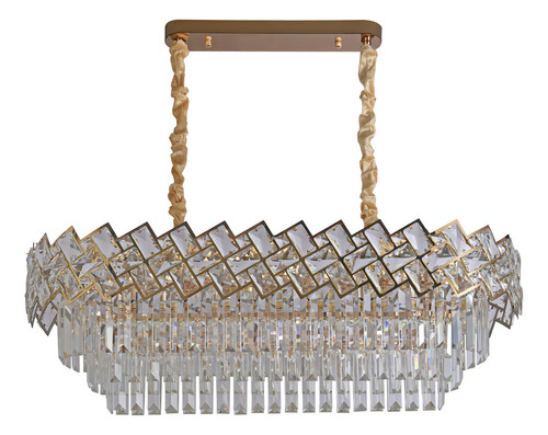 Lustre Pendente Nitrolux Ltr-015 Dourado E14 Bivolt