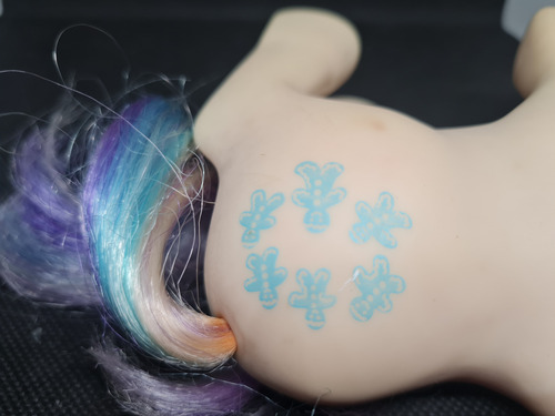 Ponei My Little Pony G1 1985 Com Olhos De Pedrinhas ! Raro (Usado)