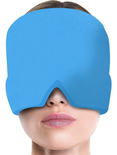 Gorro De Gel Alivio De Migraña Dolor Cabeza Compresa 360o