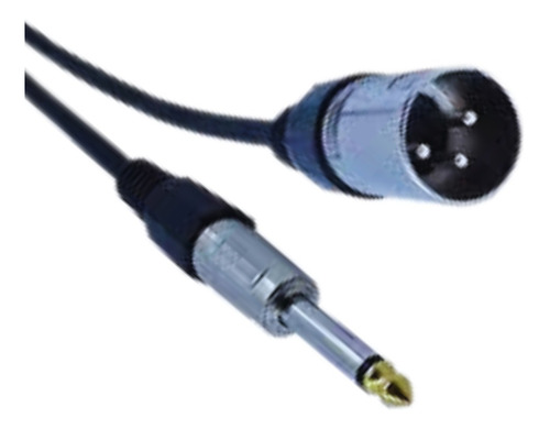 Cabo Para Violao Xlr Macho / P10 Mono 10m