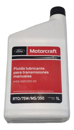 Imagen 1 de 8 de Aceite Caja Ecoesport Focus 13/19 Motorcraft Ford Legitimo