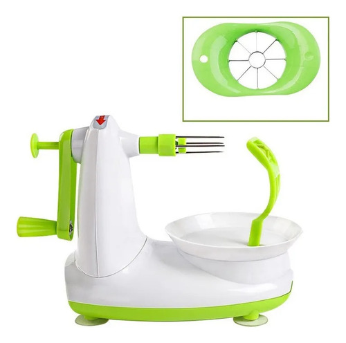Máquina Descascadora Frutas Manivela Manual Mesa Bancada