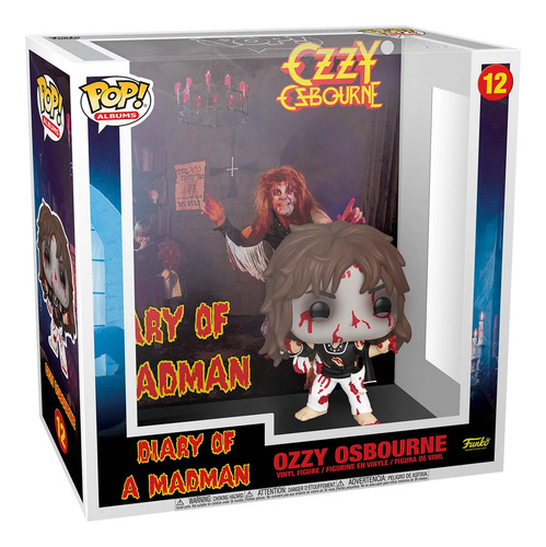 Funko Pop Ozzy Osbourne (12) Cover Albums