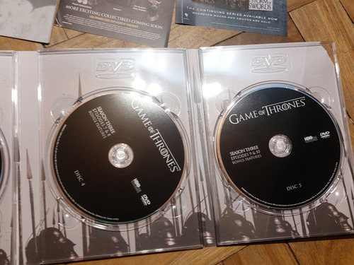 Game Of Thrones Juego De Tronos Serie Temporada 3 En Dvd Ori (Usado)