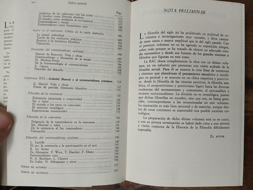 Historia De La Filosofia 6. Siglo Xx - Urdanoz (Usado)