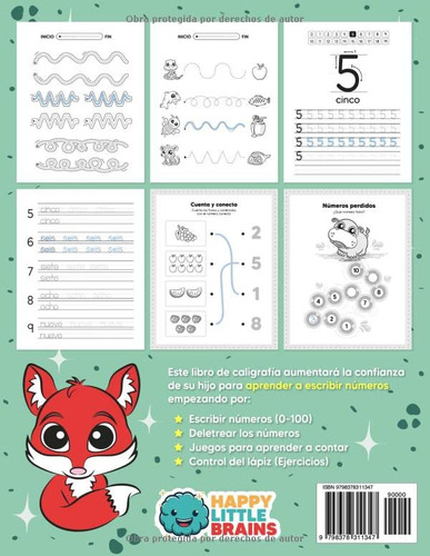 Aprender A Escribir Numeros Del 1 Al 100 Para Ninos De 3 A 6