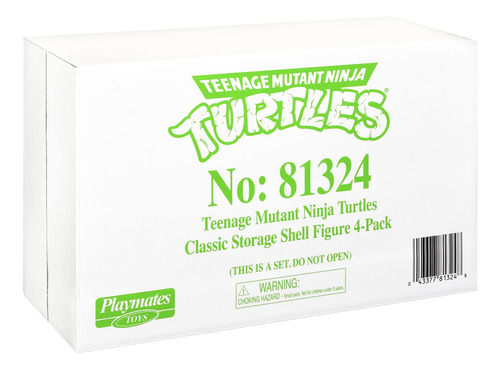 Boneco De Ação Teenage Mutant Ninja Turtles Classic, Pacote