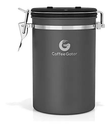 Frescura Coffee Airtight Coffee Canister Storage Container, Keep Ground  Coffee & Beans Fresher