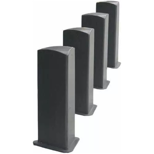 Bolardo Triangular Metálico Delimitador Protección Peatones