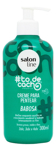 Salon Line To De Cacho Crema De Peinar Babosa Pelo X 300ml