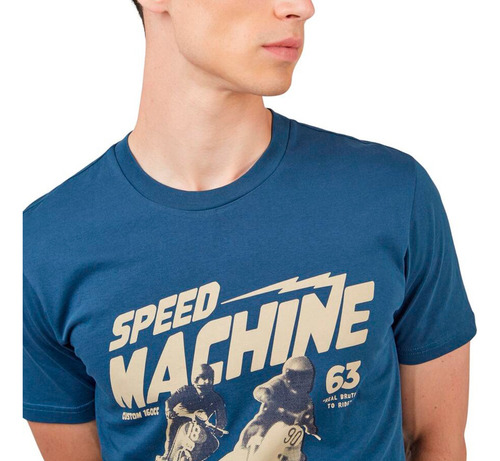 Playera Estampada Ben Sherman Speed Machine