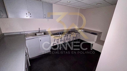 Oficina En Renta En Anzures 7c/3b/1e - Excelente Ubicación - 163m2