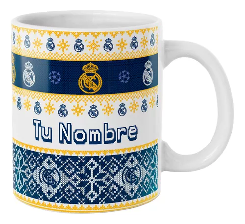 Taza Real Madrid con nombre