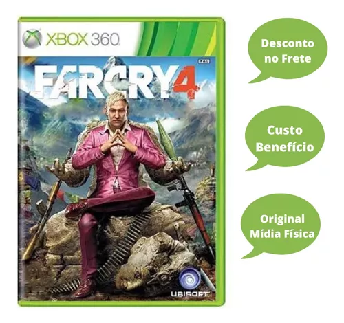 Far Cry 4 Para Xbox 360 Mídia Física Original Novo