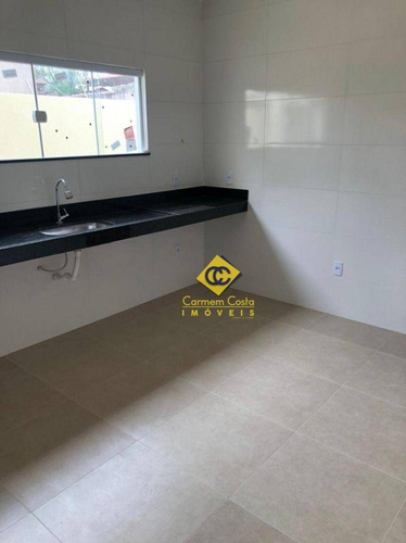 Linda Casa Com 3 Dormitórios À Venda, 142 M² Por R$ 650.000 - Recreio - Rio Das Ostras/rj - Ca2095