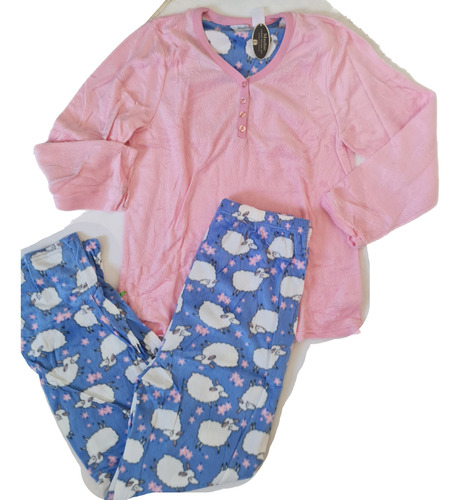 Mayfair Pijama Polar Invierno Mujer