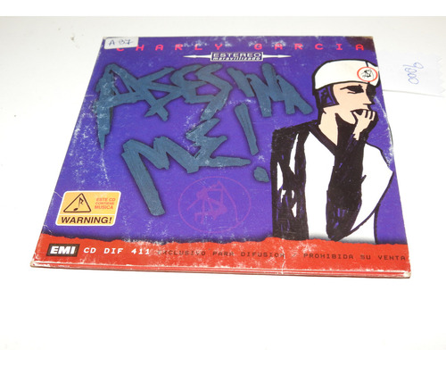 Cd1650 - Asesiname - Charly Garcia (Usado)