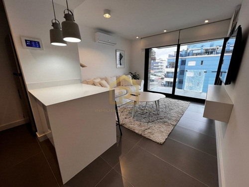 Imagen 3 de 18 de Apartamento De 1 Dormitorio En Edificio Nuevo, Peninsula, Playa Brava