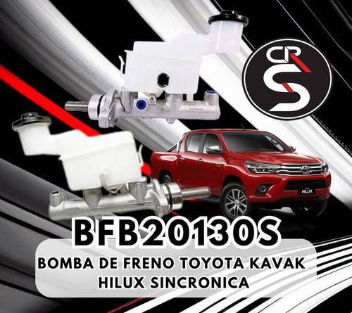 Bomba De Freno Toyota Kavak Hilux Sincronica 