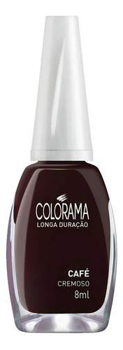 Verniz de unhas cremoso Colorama 8ml Maybelline Color Coffee