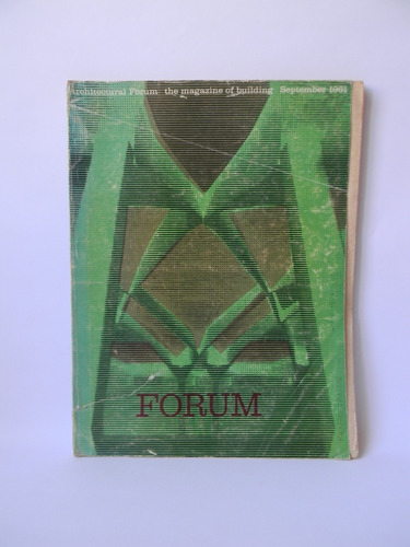 Forum Architectural Fotos 1961 Planos Revista