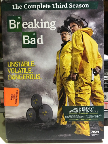 Breaking Bad Season 3 Box Set Import Bryan Cranston