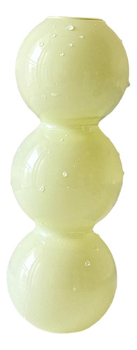 Florero De Cristal Con Forma De Burbuja, Florero Verde Claro